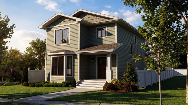 The Inglewood in Smoky Green
