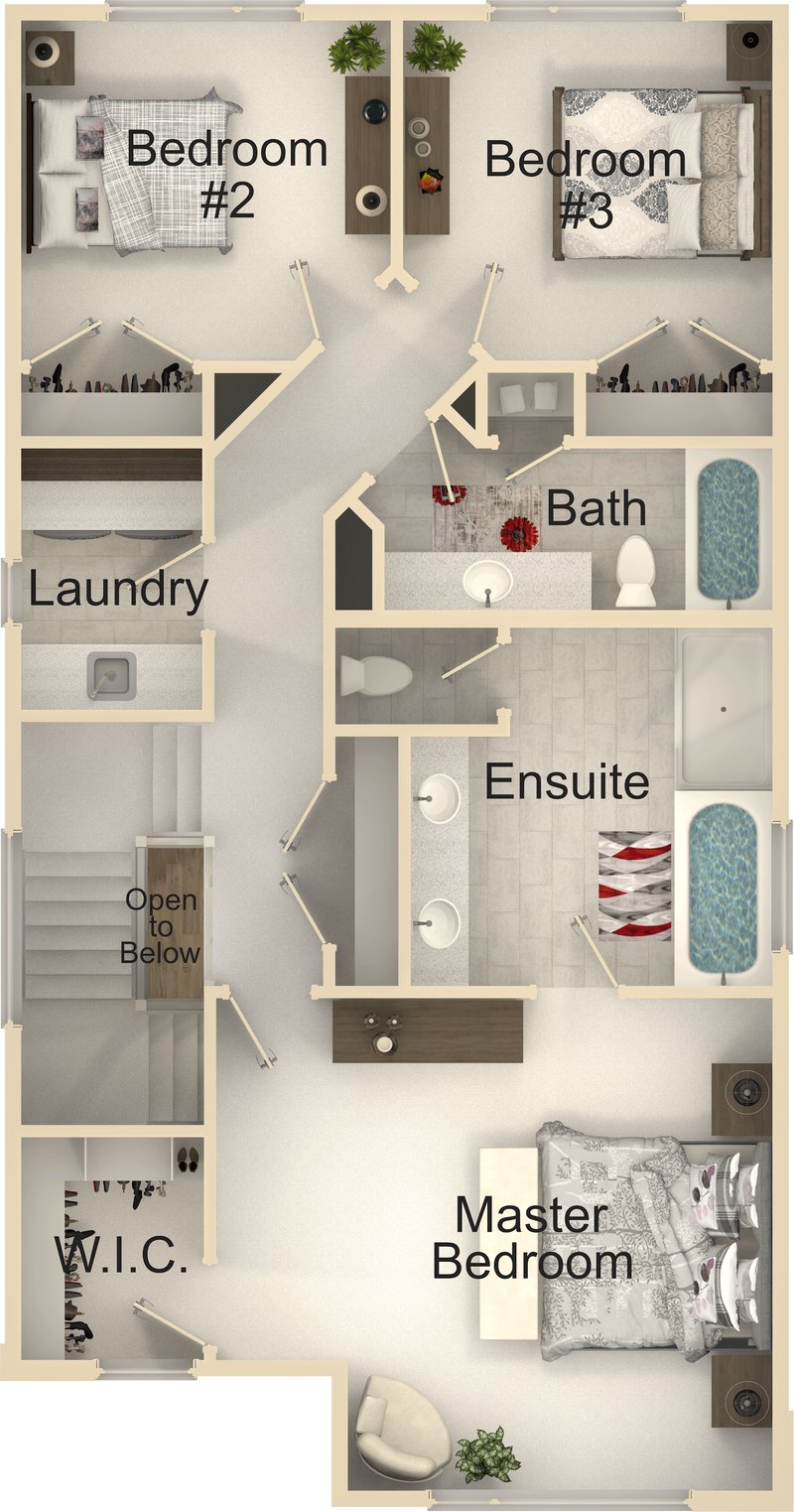 The Metropolitan second floor plan