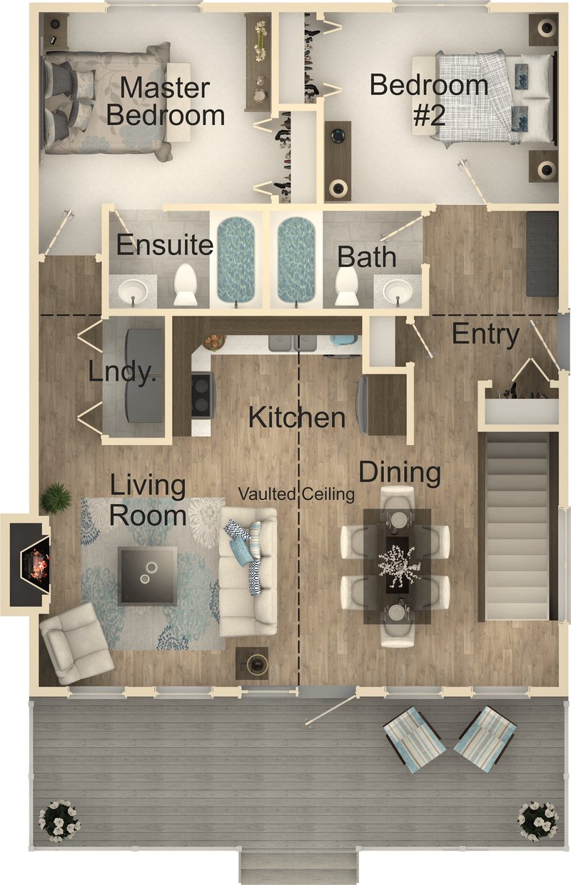 The Sutton floor plan plan